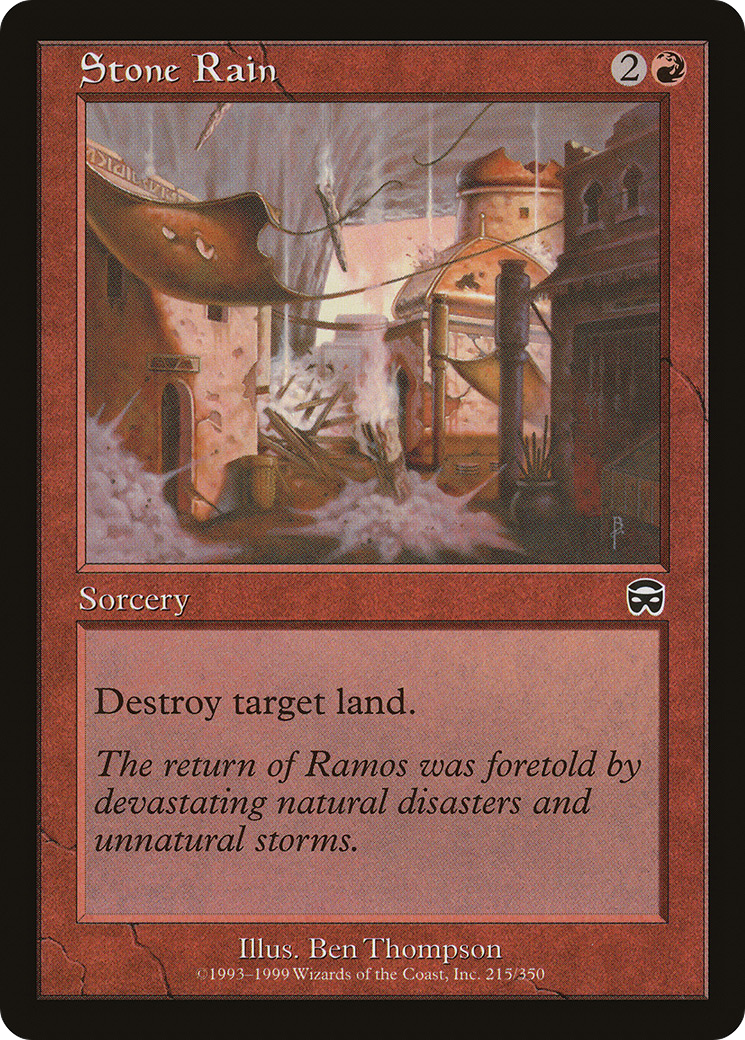 Stone Rain [Mercadian Masques]-1