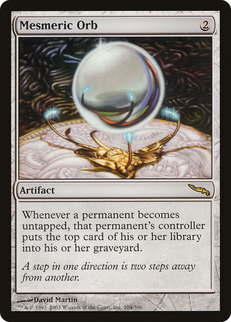 Mesmeric Orb [Mirrodin]-1