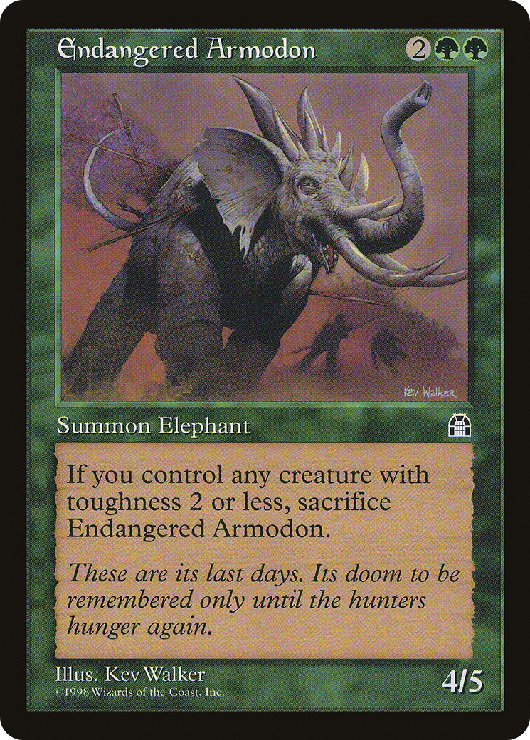 Endangered Armodon [Stronghold]-1