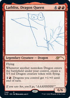 Lathliss, Dragon Queen (1146) [Secret Lair Drop Series]-1