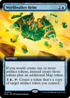 Worldwalker Helm (Extended Art) (BIG-072) - The Big Score: (Extended Art) Foil-1