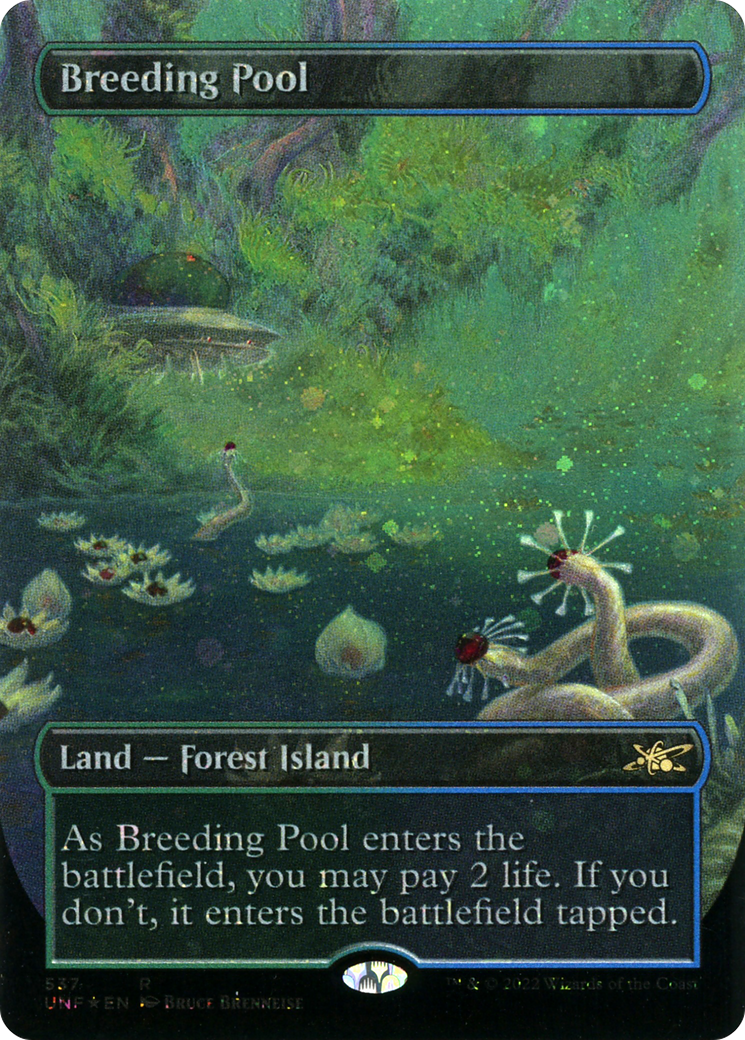 Breeding Pool (Borderless) (Galaxy Foil) [Unfinity]-1