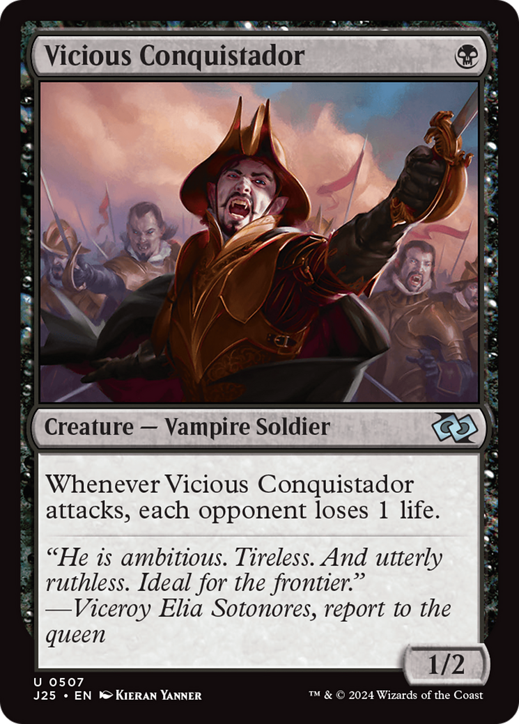 Vicious Conquistador (J25-507) - Foundations Jumpstart-1