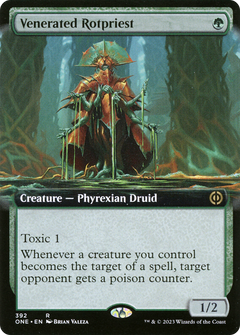Venerated Rotpriest (Extended Art) (ONE-392) - Phyrexia: All Will Be One: (Extended Art) Foil-1