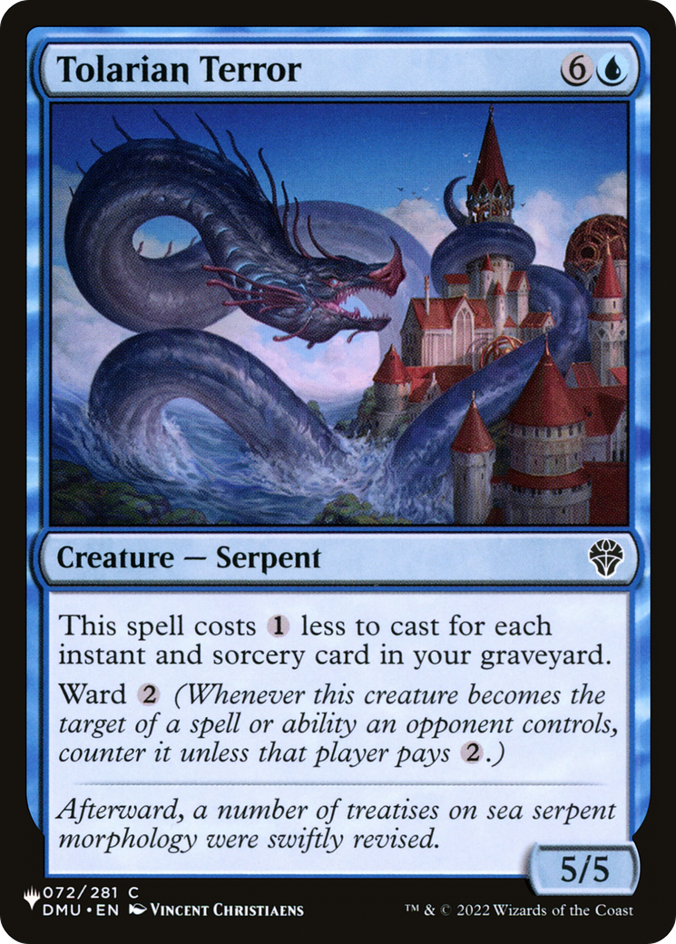 Tolarian Terror [The List]-1