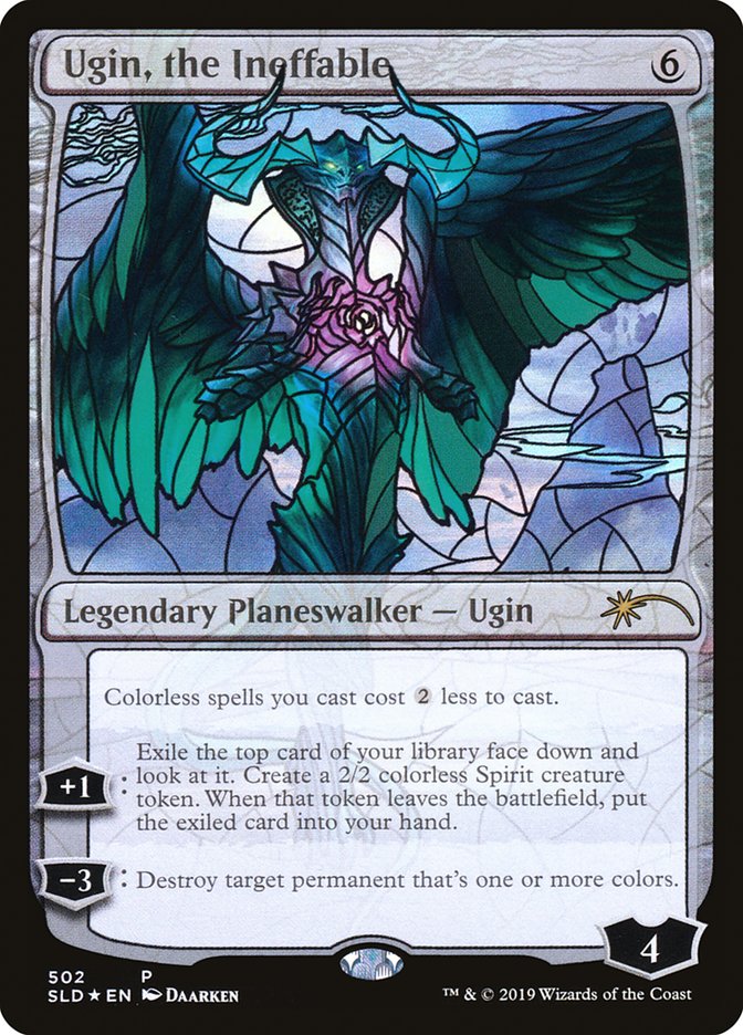 Ugin, the Ineffable (Stained Glass) [Secret Lair Drop Promos]-1
