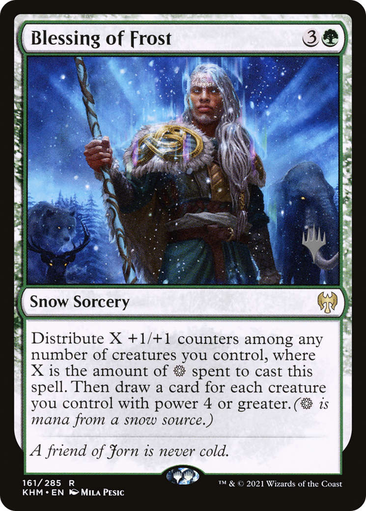 Blessing of Frost (Promo Pack) [Kaldheim Promos]-1