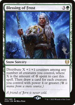 Blessing of Frost (Promo Pack) [Kaldheim Promos]-1