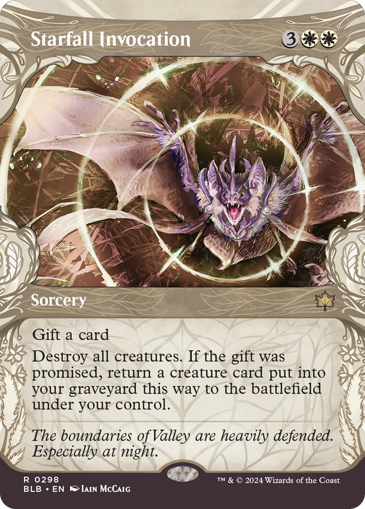 Starfall Invocation (Showcase) [Bloomburrow]-1