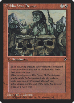 Goblin War Drums (Jeff A. Menges) [Fallen Empires]-1