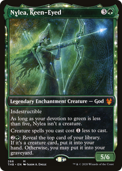 Nylea, Keen-Eyed (Showcase) [Theros Beyond Death]-1