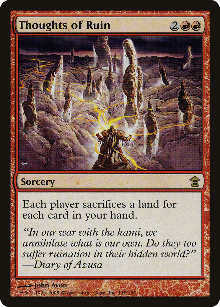 Thoughts of Ruin [Saviors of Kamigawa]-1