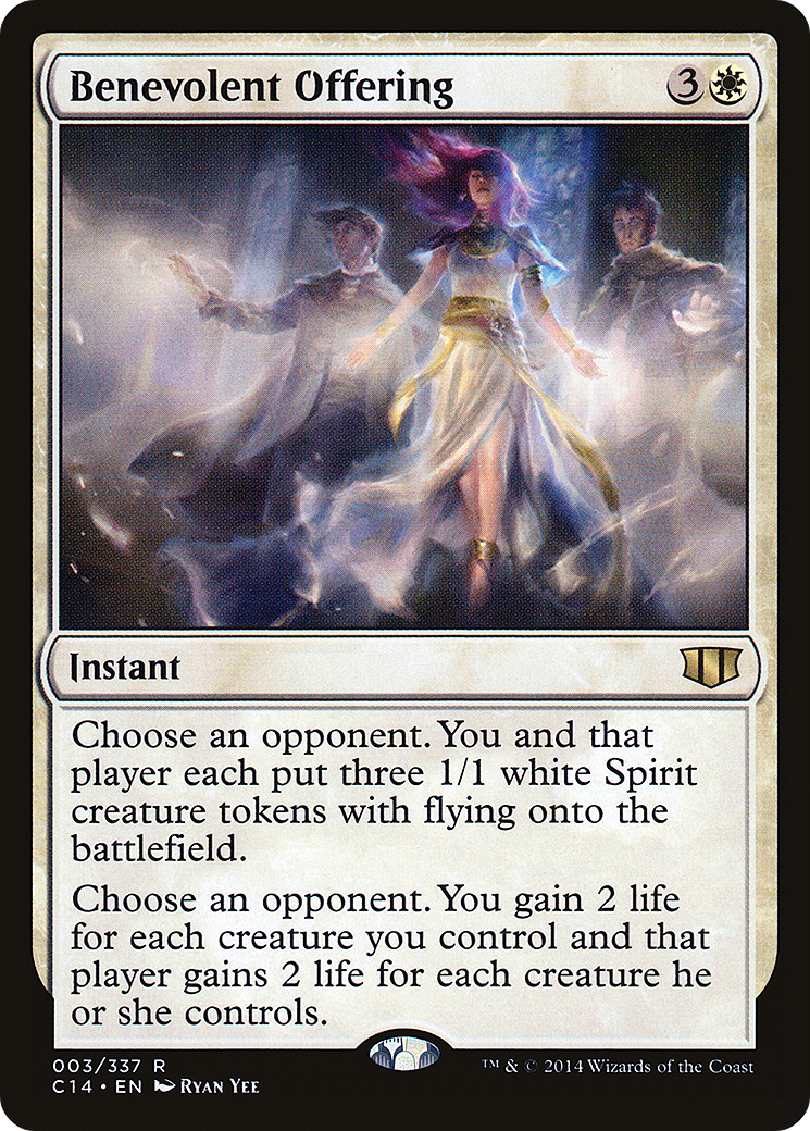 Benevolent Offering [Commander 2014]-1