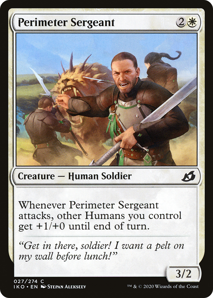 Perimeter Sergeant [Ikoria: Lair of Behemoths]-1