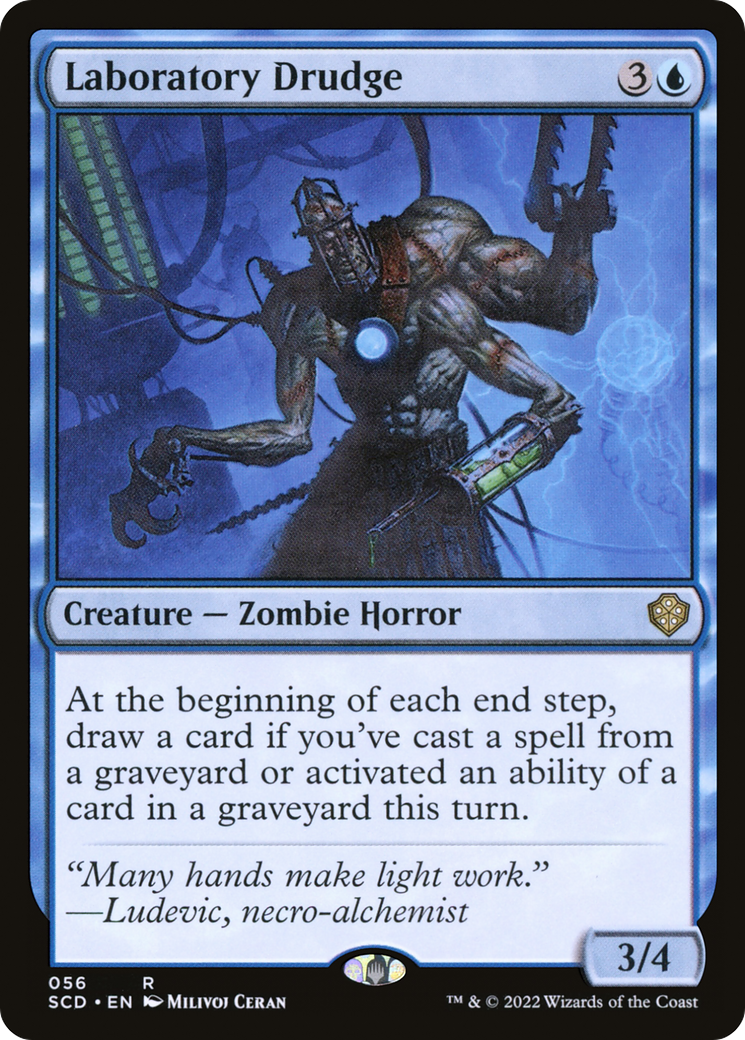 Laboratory Drudge [Starter Commander Decks]-1