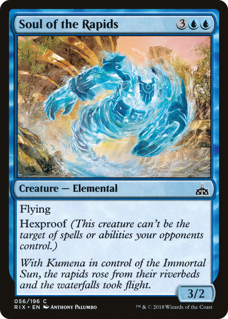 Soul of the Rapids [Rivals of Ixalan]-1