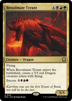 Broodmate Tyrant [Modern Horizons 3 Commander]-1