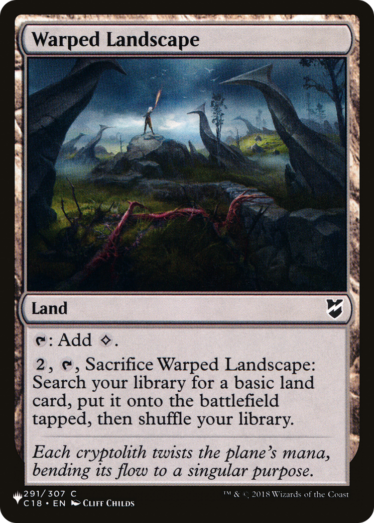 Warped Landscape (LIST-C18-291) - The List-1