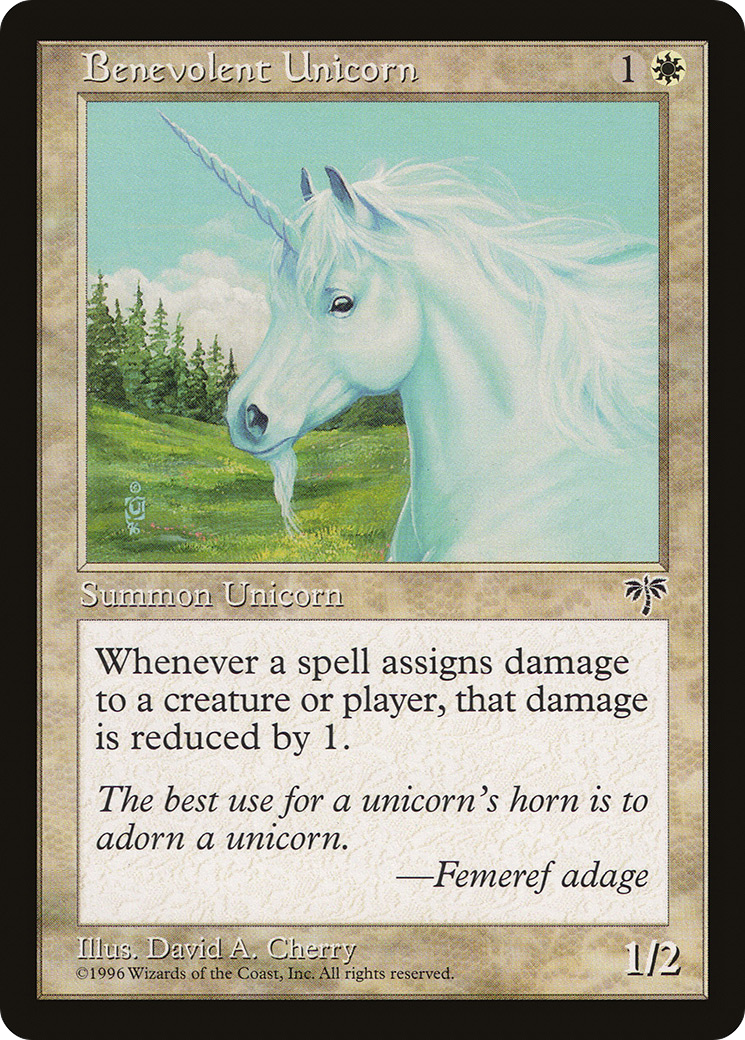 Benevolent Unicorn [Mirage]-1