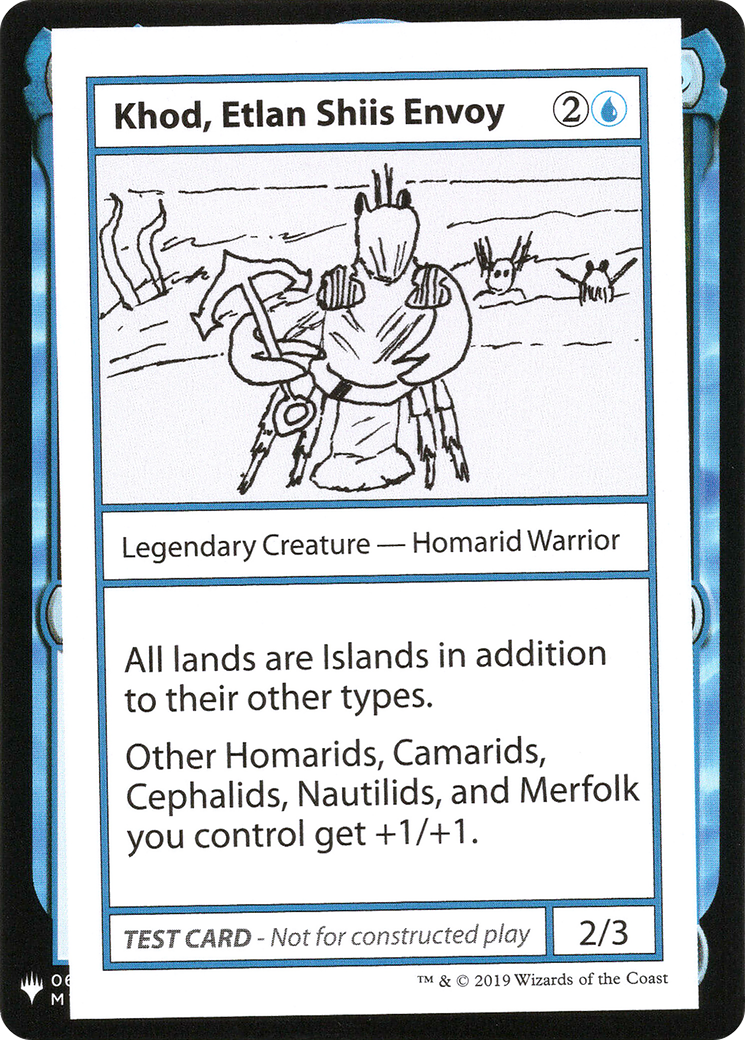 Khod, Etlan Shiis Envoy [Mystery Booster Playtest Cards]-1