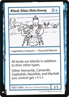 Khod, Etlan Shiis Envoy [Mystery Booster Playtest Cards]-1