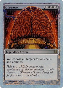 Gleemax (Alternate Foil) [Unhinged]-1