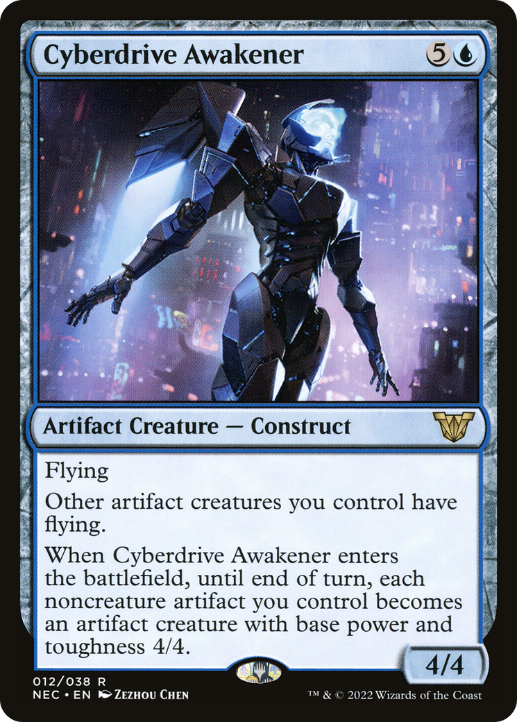Cyberdrive Awakener [Kamigawa: Neon Dynasty Commander]-1