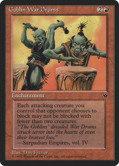 Goblin War Drums (Dan Frazier) [Fallen Empires]-1