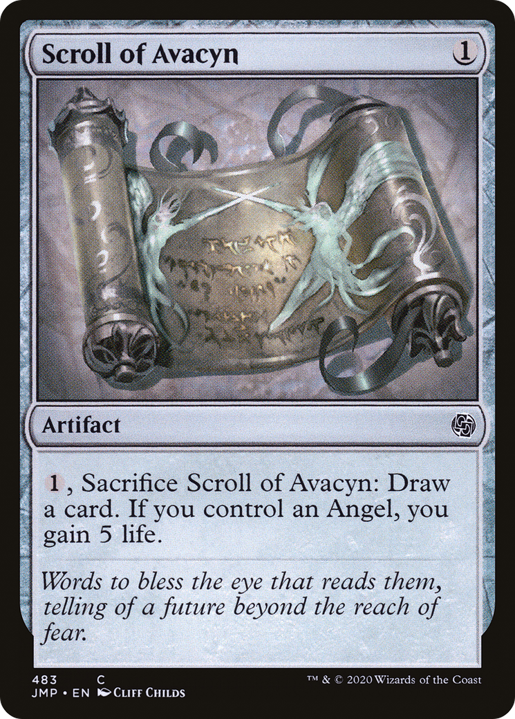 Scroll of Avacyn [Jumpstart]-1