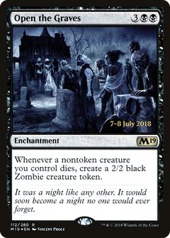 Open the Graves [Core Set 2019 Prerelease Promos]-1