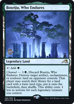 Boseiju, Who Endures [Kamigawa: Neon Dynasty Prerelease Promos]-1