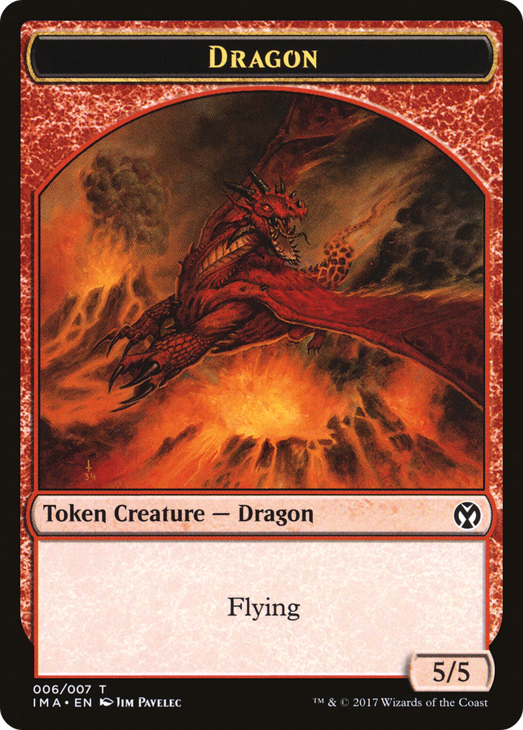 Dragon Token (006/007) [Iconic Masters Tokens]-1