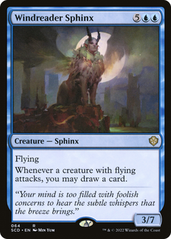 Windreader Sphinx (SCD-064) - Starter Commander Decks-1