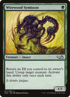 Wirewood Symbiote (DD3-) - Duel Decks Anthology: Elves vs. Goblins-1