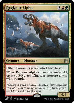 Regisaur Alpha [The Lost Caverns of Ixalan Commander]-1