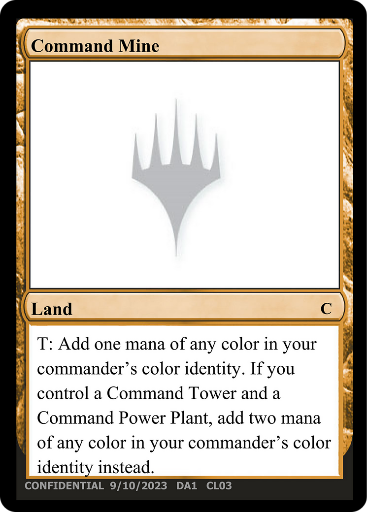 Command Mine (UNK-CL03B) - Unknown Event-1