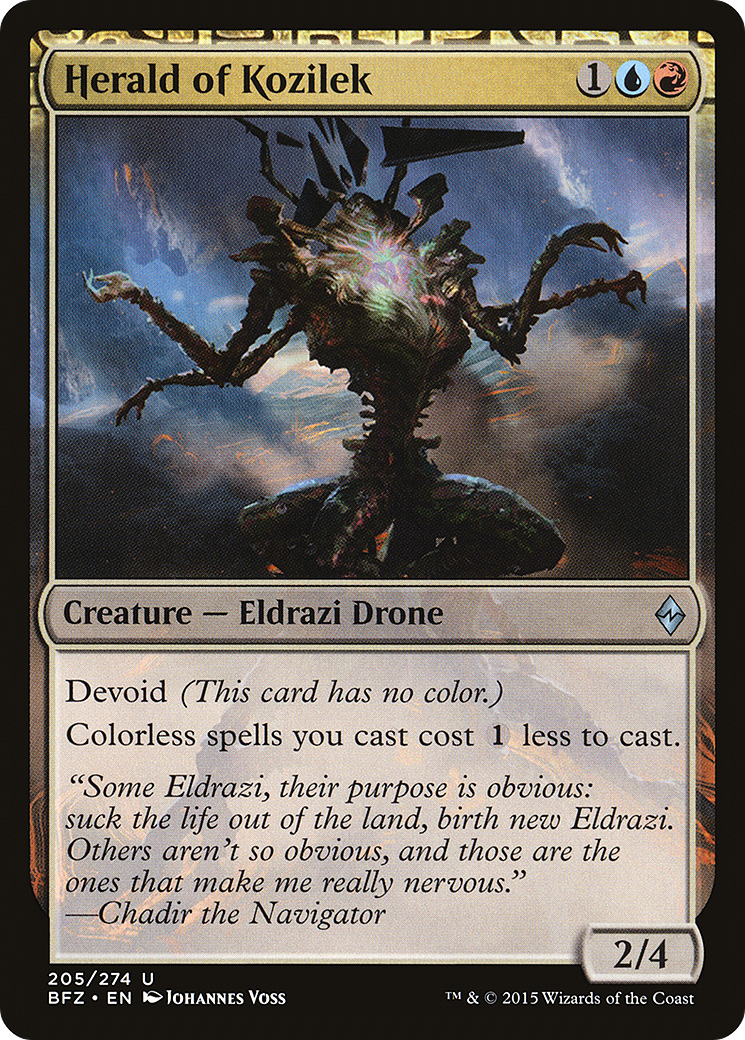 Herald of Kozilek [Battle for Zendikar]-1