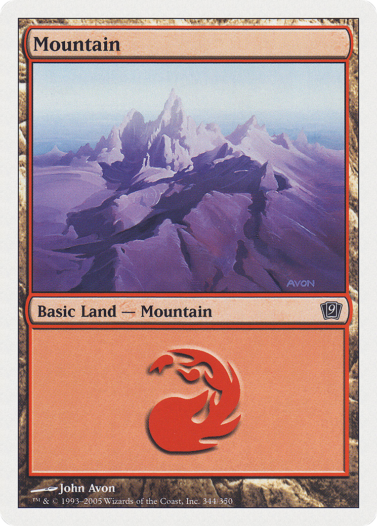 Mountain (344) [Ninth Edition]-1