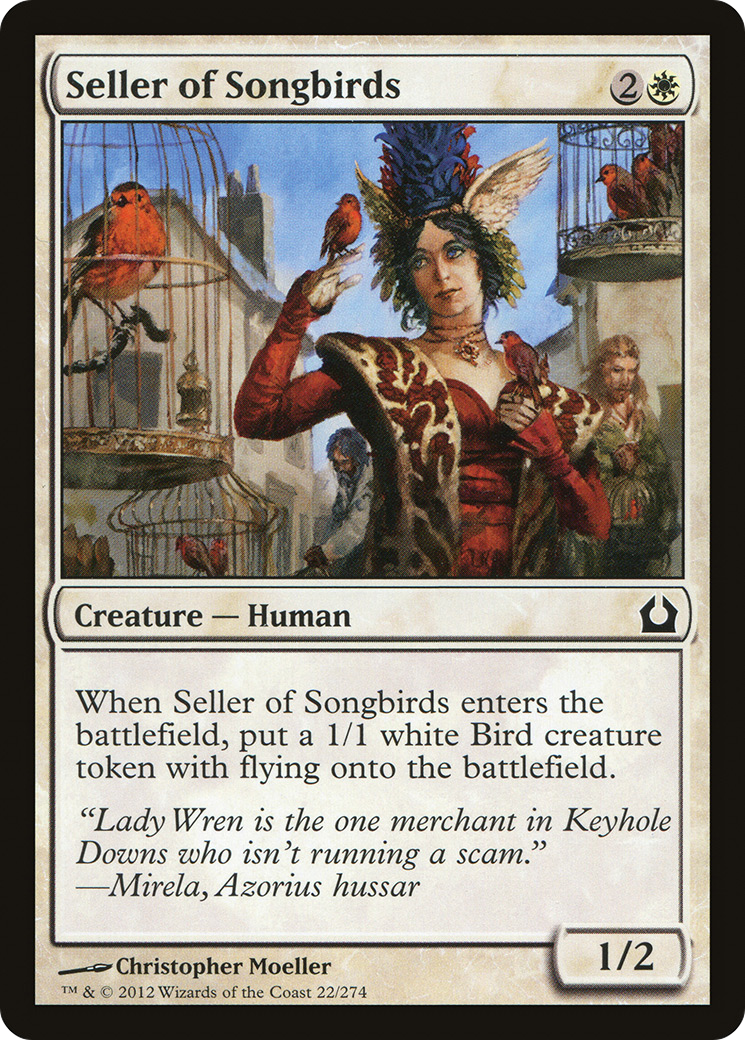 Seller of Songbirds [Return to Ravnica]-1