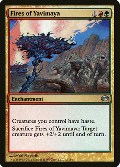 Fires of Yavimaya (PC2-092) - Planechase 2012 Foil-1