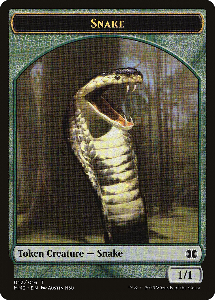 Snake Token [Modern Masters 2015 Tokens]-1