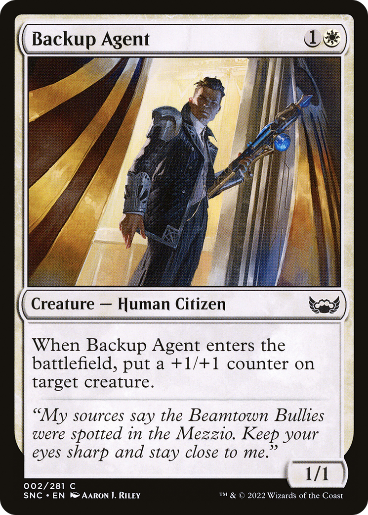 Backup Agent [Streets of New Capenna]-1