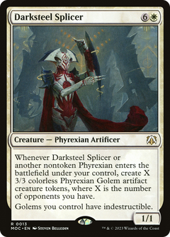 Darksteel Splicer [March of the Machine Commander]-1