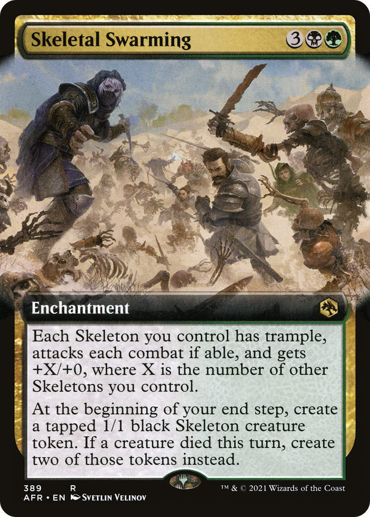 Skeletal Swarming (Extended Art) [Dungeons & Dragons: Adventures in the Forgotten Realms]-1