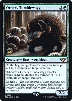 Ornery Tumblewagg [Outlaws of Thunder Junction Prerelease Promos]-1