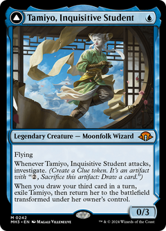 Tamiyo, Inquisitive Student // Tamiyo, Seasoned Scholar [Modern Horizons 3]-3