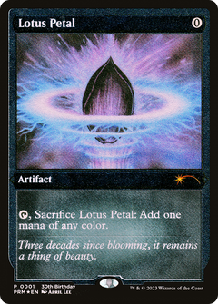 Lotus Petal (P30M-002) - 30th Anniversary Misc Promos Etched Foil-1
