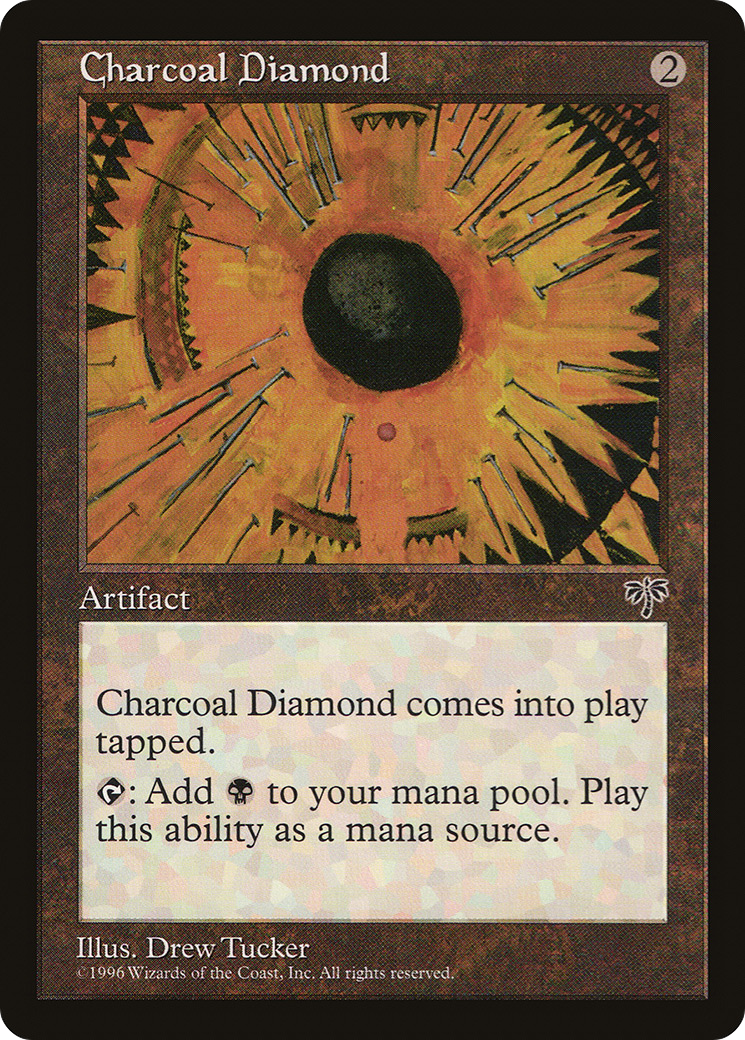 Charcoal Diamond [Mirage]-1