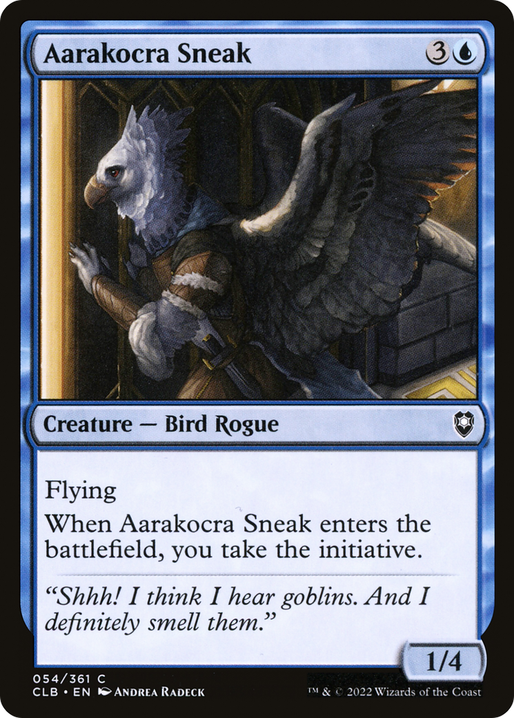 Aarakocra Sneak [Commander Legends: Battle for Baldur's Gate]-1