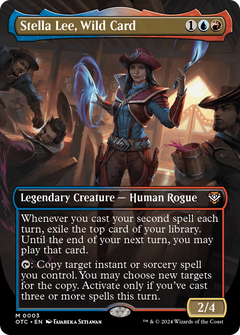 Stella Lee, Wild Card (Borderless) [Outlaws of Thunder Junction Commander]-1